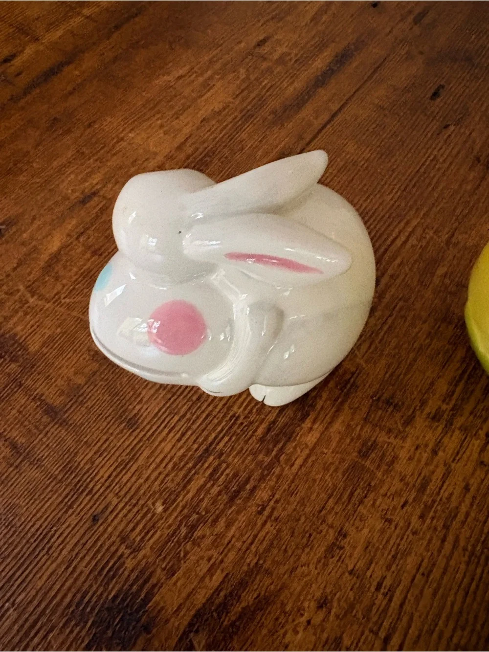 Pier One Set of 7 Easter Chicks & Bunny Place Card Holders  Ceramic